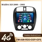 Автомобильный радиоприемник JMANCE для Mazda 323 BJ 2000 - 2003 с голосовым ИИ мультимедийным видеоплеером и Навигатором GPS Android No 2din 2 din dvd