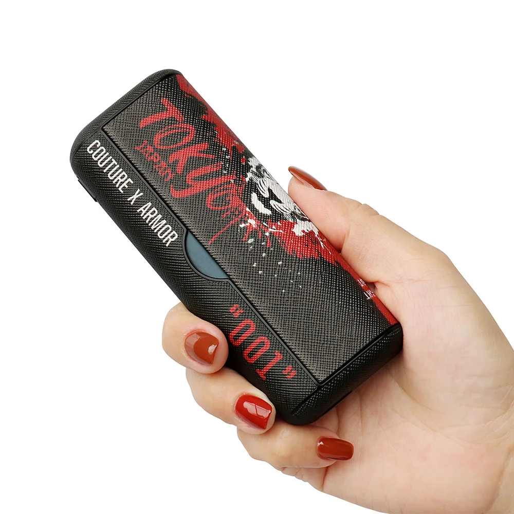 

Innovative Design For IQOS ILUMA Prime Cover Case Dragon Tiger Crane Carp Pattern Full Protective Shell Charge Box Accessory