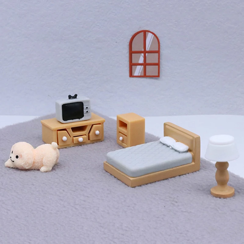 

1 шт. миниатюрная мебель для кукольного домика, диван-стул, стол-стул, «сделай сам», миниатюрный Ландшафтный кукольный домик, аксессуары для украшения
