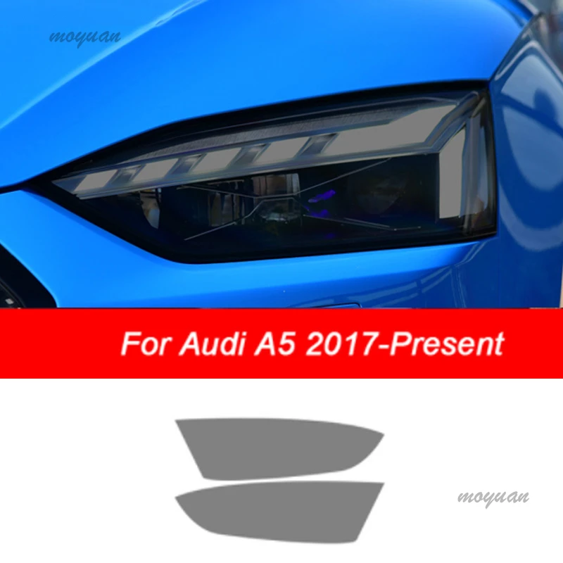 

Автомобильные фары оттенок дымчатый черный защитная пленка ТПУ стикер для Audi A3 8V A4 B8 B9 A5 A6 C8 A7 A8 D4 TT E-tron R8 аксессуары