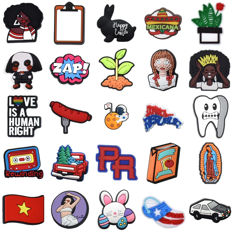 

Булавки для детской и женской обуви, подарок на Рождество, Дизайнерские летние аксессуары для джинсов и обуви