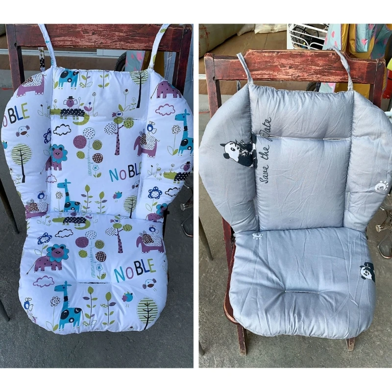 

Baby Stroller Seat Liner Toddler Carriage Cushion Pushchair Cartoon Mat Stroller Seat Cushion Pram Thick Cotton Mattress A2UB