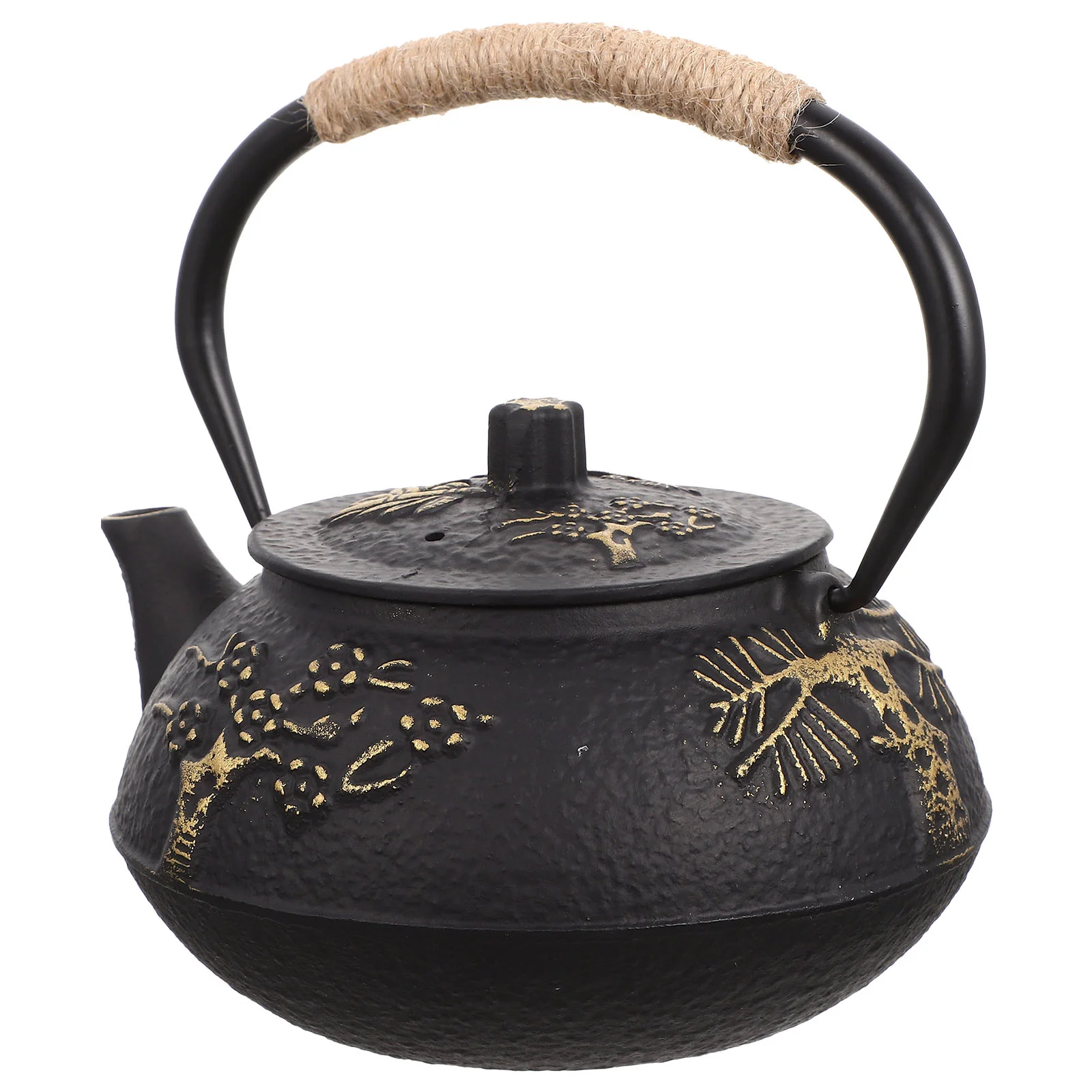 

Kettle Tea Teapot Iron Cast Pot Japanese Whistling Pitcher Stovetop Boiling Loose Tetsubin Hot Stove Coffeeset Warmer Chinese