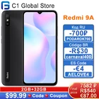 Смартфон Xiaomi Redmi 9A, 2 Гб, 32 ГБ, Восьмиядерный процессор MTK Helio G25, экран Глобальная версия дюйма, камера 13 МП с ии, 6,53 мАч, Redmi 9 A, 5000