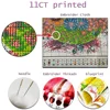 Flower Pre-Printed 11CT Cross Stitch DIY Embroidery Complete Kit DMC Threads Handiwork Handicraft Craft Painting Different 5