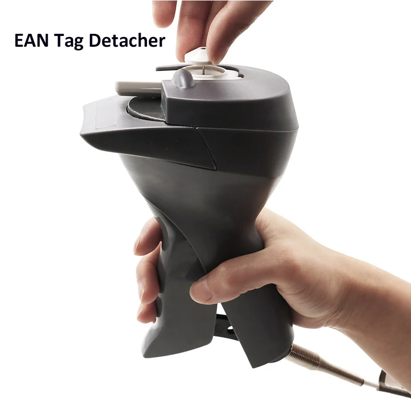 Supermarket Anti-theft Sound Magnetic Release Gun Label Demagnetizer Eas Tag Handheld Detacher Lockpick Security Tag Remover