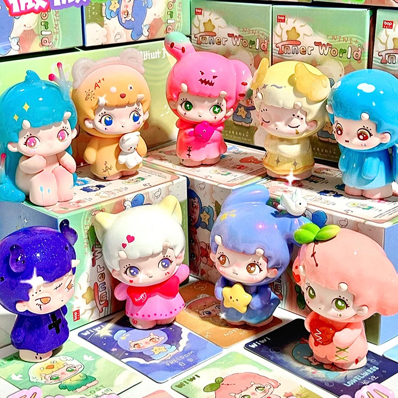 Фото Wiwi Forest Inner World Series слепая коробка кукла милая Wiwi девушка фигурка сумка-сюрприз Kawaii Mystery Box орнамент игрушка в подарок №2