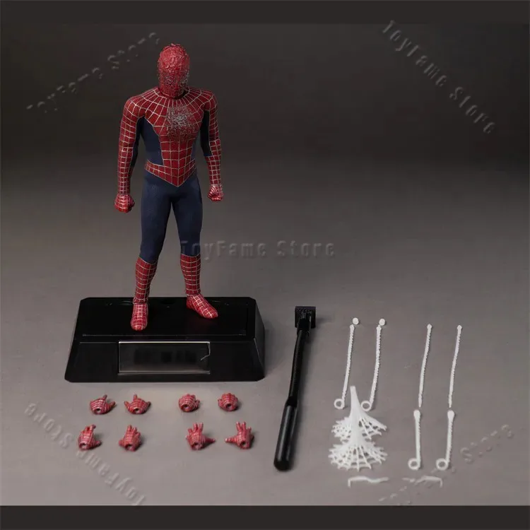 100% оригинальная аниме-фигурка WELIKE TOYS Spiderman Symbiote Red Black Version WLT04 WLT05, подлинная модель, в наличии, игрушки, подарки (art.: 3920daba43148) - 3920daba43148