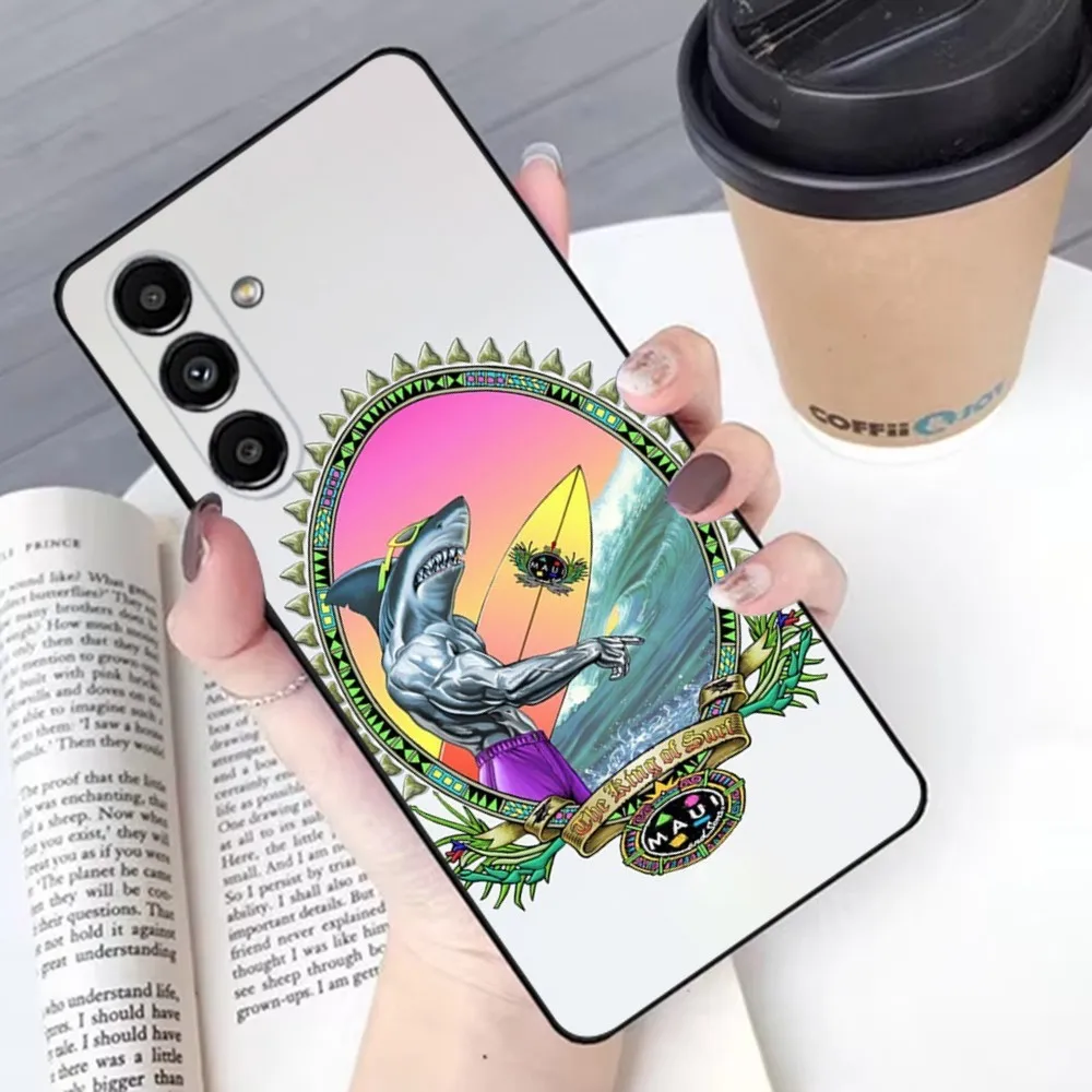 Чехол для телефона M-MAUI AND SONS Samsung S24 23 22 30 21 10 9 Ultra Plus Lite FE мягкий силиконовый черный