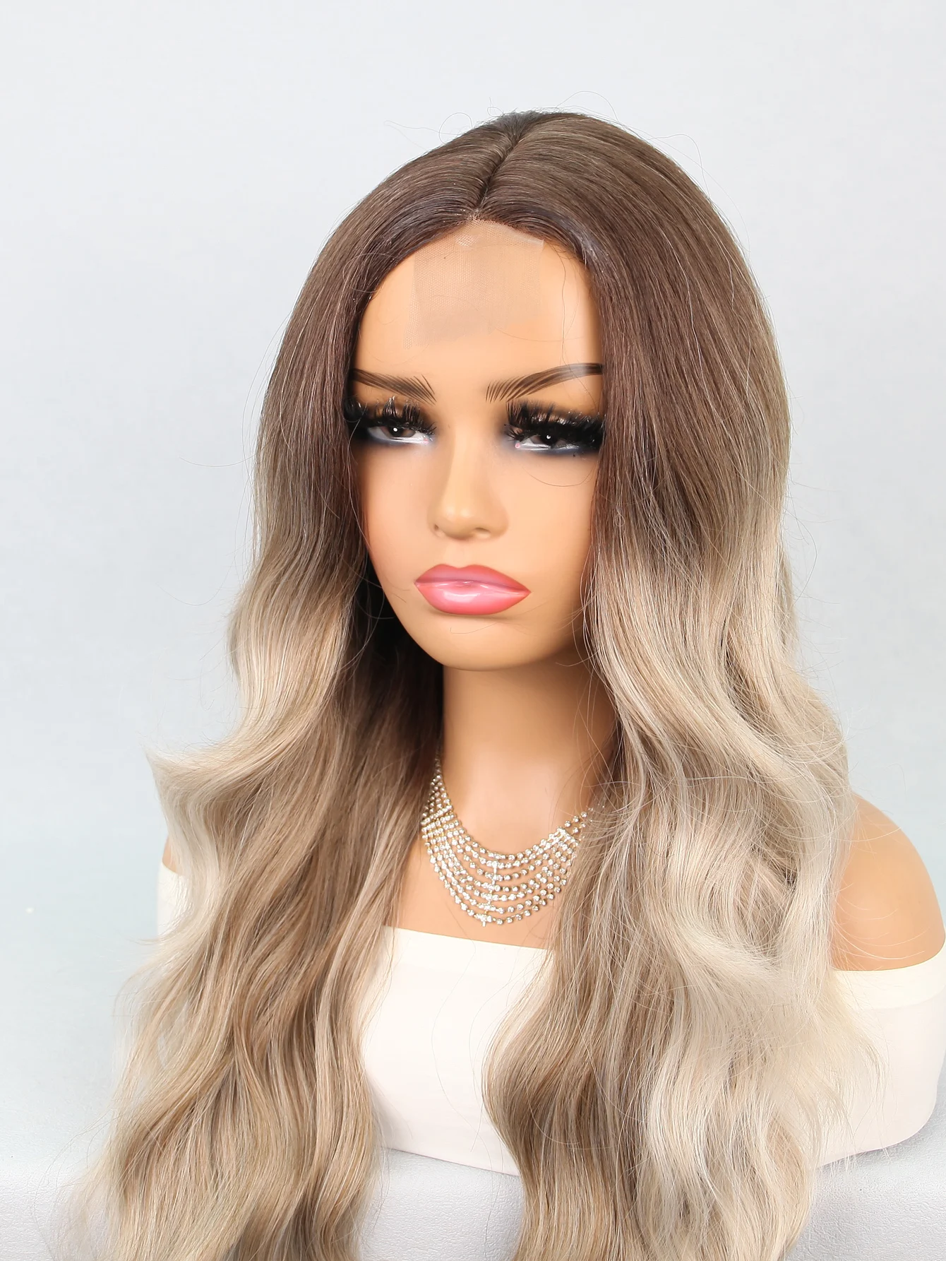 Высокое качество ежедневный темный корень шелковистый плотность 150