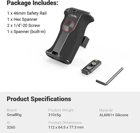 SmallRig вращающаяся ручка НАТО для камеры Sony 3260