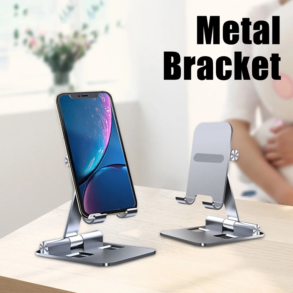 

Desktop Adjustable Stand Foldable Holder Dock Cradle For iPad Pro 12.9 11 10.2 Air Mini for 2020 Samsung Xiaomi Huawei