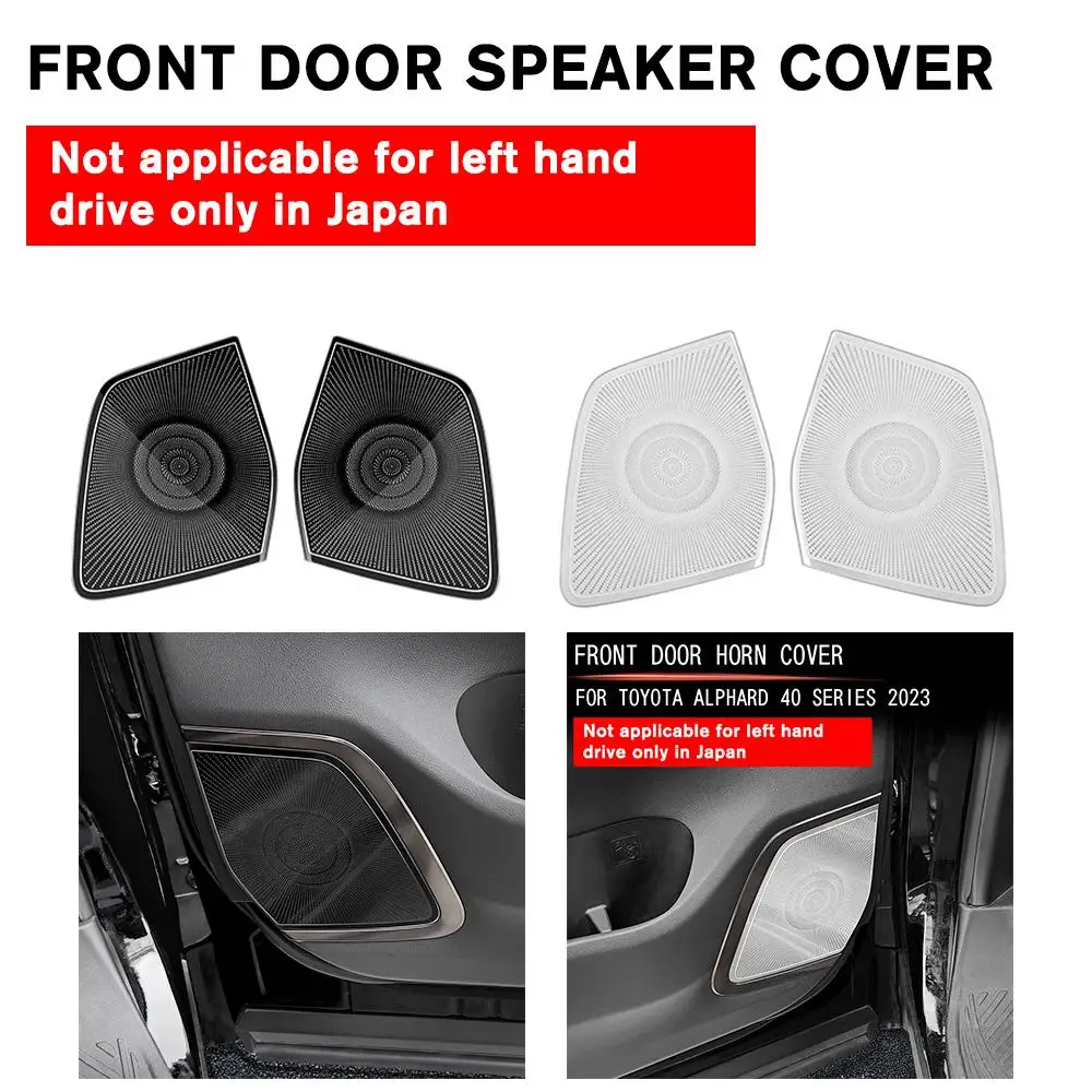 

for Toyota Alphard Vellfire 40 Series 2023 2024 Car Decoration Styling Panel Car Stickers Accessories Audio Protector I2C3