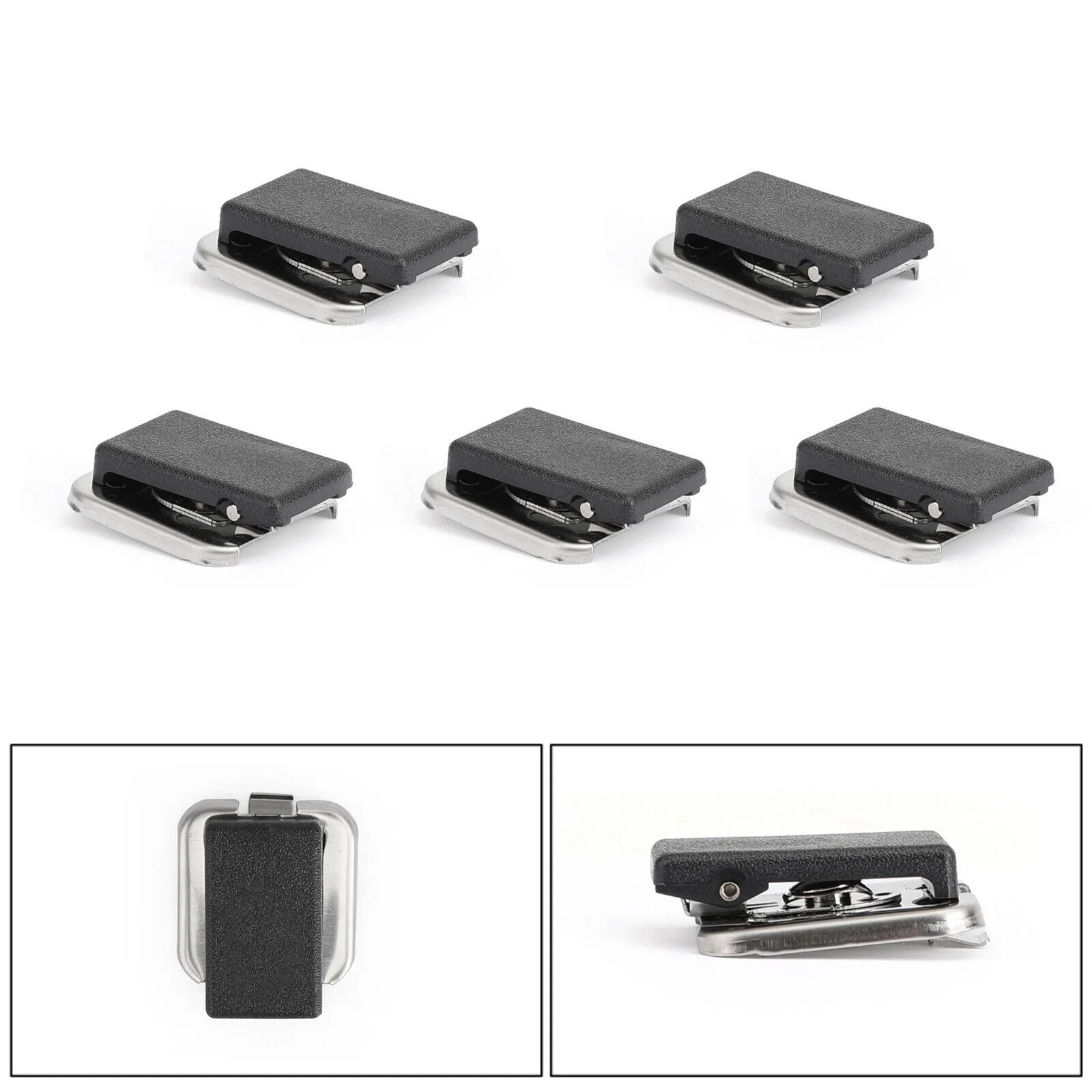 5 шт. пластиковый зажим для ремня ручной динамик Mic двусторонний радиоприемник