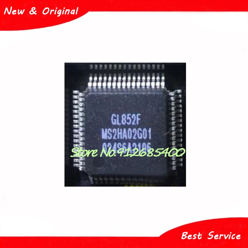 

10 Pcs/Lot GL852F QFP64 New and Original In Stock