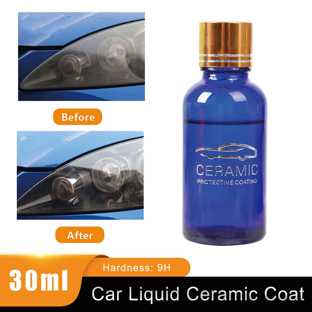 

2set Car Liquid Ceramic Coat Car Glass Coating Super Hydrophobic Anti Scratch Polish Paint Care For BMW Benz Tesla Maintenance