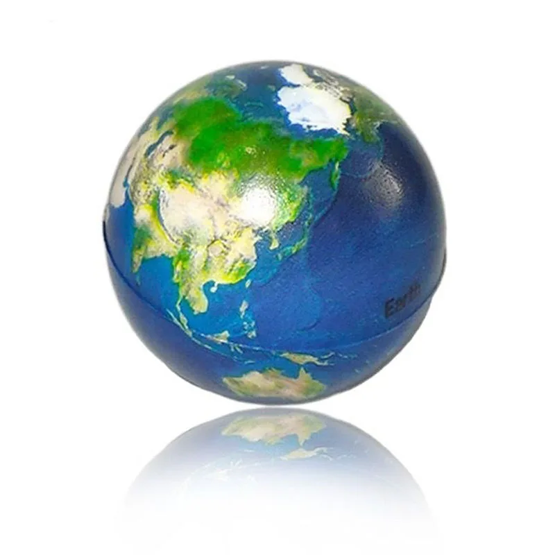 

Шарики-игрушки для снятия стресса на солнечной энергии, 10 шт., 6,3 см, земляной шар, надувная губка, эластичный красочный подарок, сжимаемая иг...