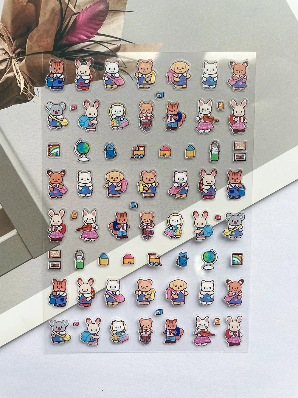 Мультяшные милые семейные наклейки для ногтей Senbel, канцелярские принадлежности «сделай сам», наклейки-планировщики для скрапбукинга, декоративные наклейки для ногтей, подарок ирина ивановна асеева семейные секреты