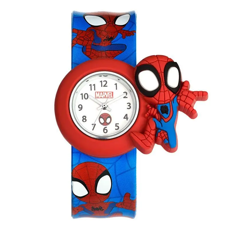 

Marvel Anime Creative Spider-Man Fashion Peripheral Watch Cool Pat Watch Children's Student Personality Cute Quartz Watch