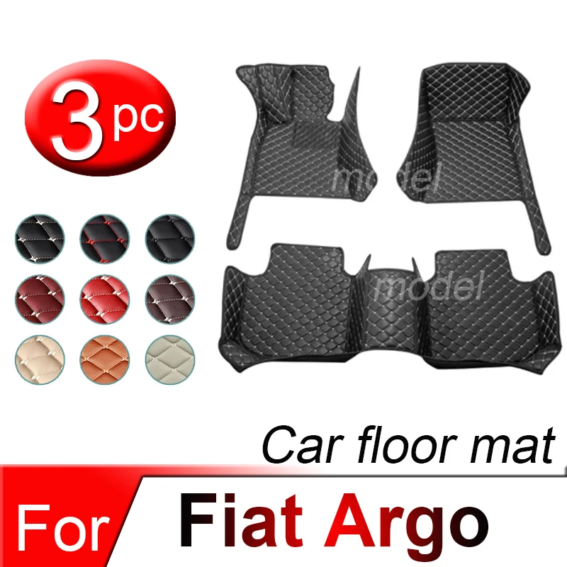 

Car Floor Mats For Fiat Argo 2018-2021 Auto DropShipping Center Auto Interior Accessories Leather Carpets Rugs Foot Pads
