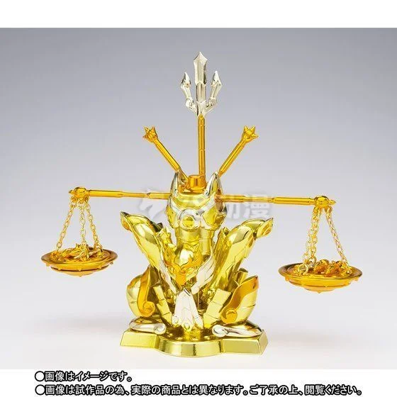 Фото В наличии: Коллекционная фигурка Bandai Saint Seiya Myth Cloth EX Gold Libra Shiryu, подарок для коллекционеров №5