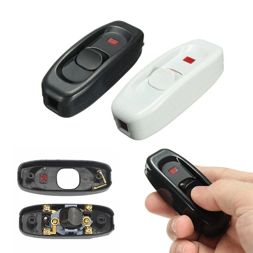 240 В 10 А встроенная кнопка включения/выключения настольные лампы шнур