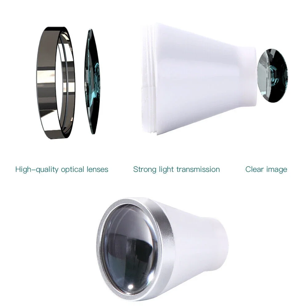 3 5X den tal Хирургические бинокулярные лупы Очки-лупа 420 мм для светодиодных головных