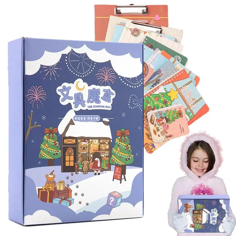 

Christmas Stationery Set For Kids Delicate Stationery Gift Box Set School Supply Stationery Gift Goodie Box For Kids School