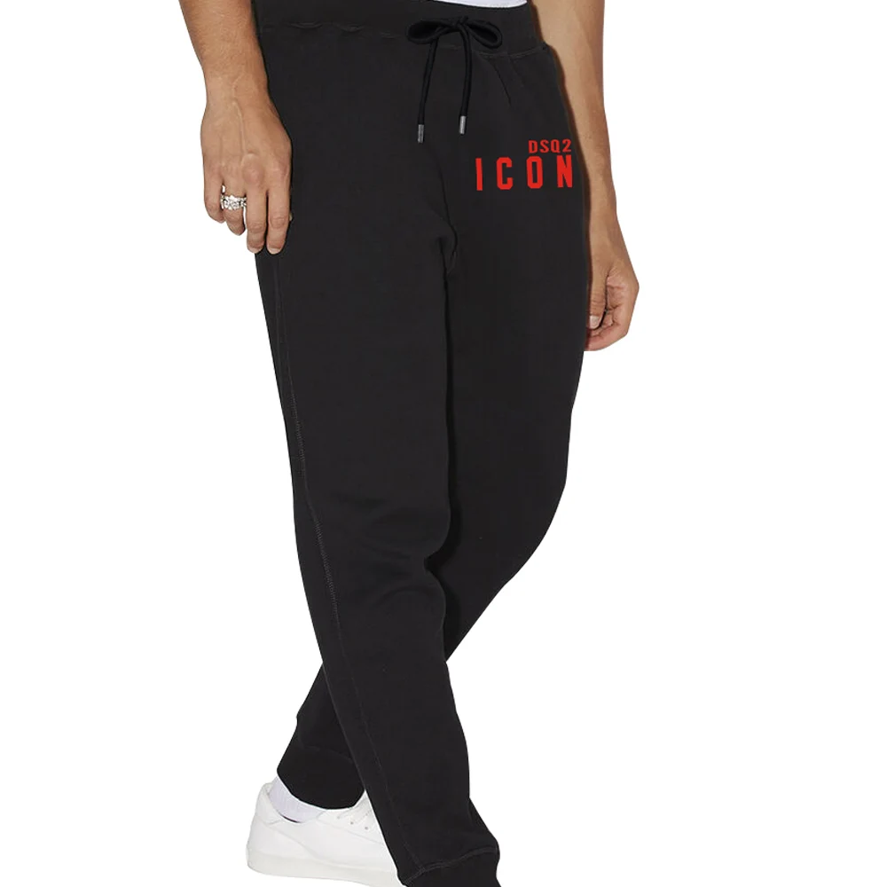 

ICON DSQ2 2023 DSQICON2 Men's and Women's Fashion Trend Gym Sports Elastic Waist Trousers Casual Pants Boyfriend Girlfriend Gift