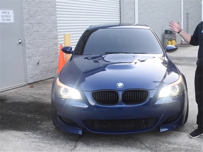 Белые светодиодсветодиодный габаритные лампы H8 без ошибок 30 Вт 2008 лм для BMW 2010-5