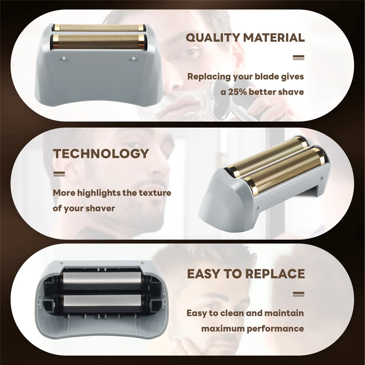 2 шт. сменная электробритва для Andis 17150(TS-1)