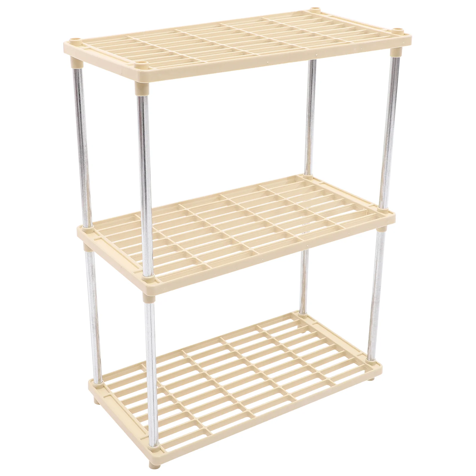 

Storage Rack Kitchen Organizer Shelving Shelf Bathroom Cabinet Tier Unit