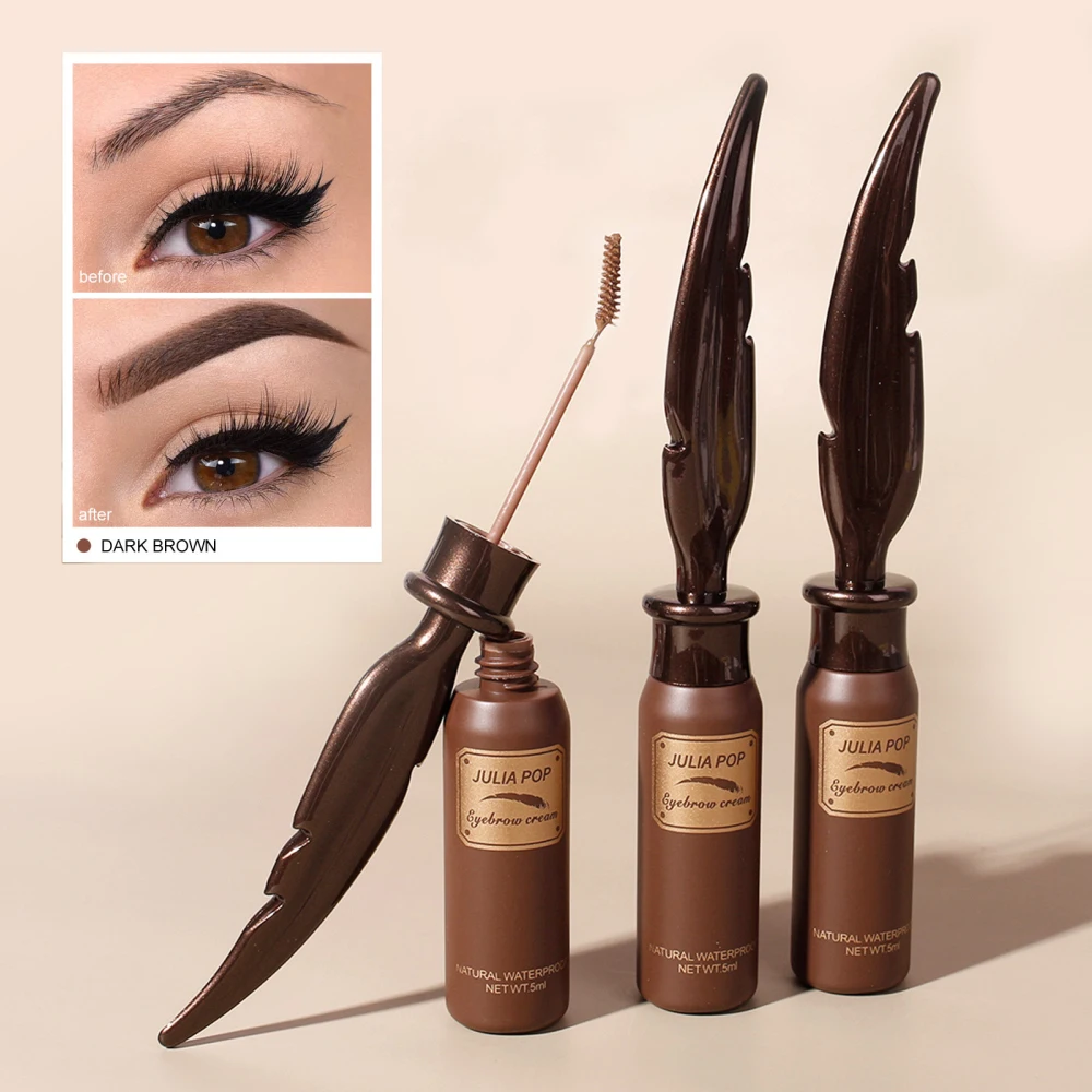 

3 Colors Eyebrow Tattoo Gel Waterproof Eyebrow Tint Eyebrows Makeup Cosmetics Natural Long Lasting Waterproof Eye Brow Gel