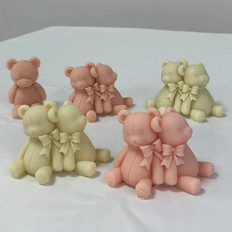 Силиконовая форма для свечей в форме медведя поделок своими руками и