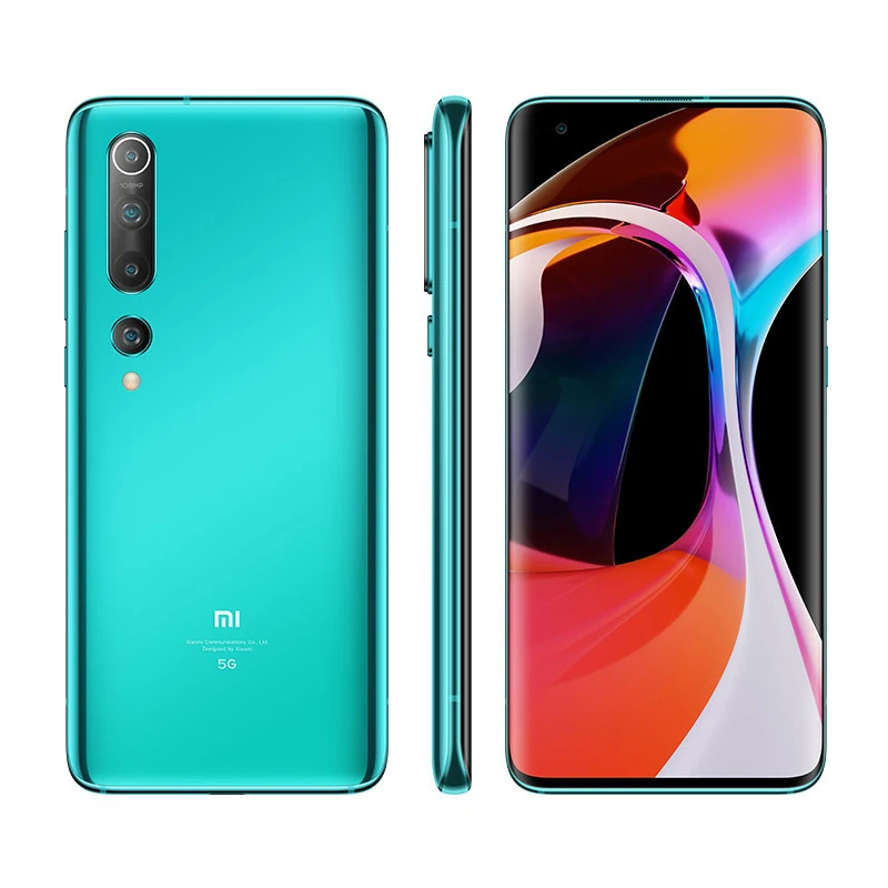 Xiaomi 10 Smartphone MI 10 100MP Snapdragon 865 Camera 4780mAh Battery MultiLink MIUI 11 5G Global Version