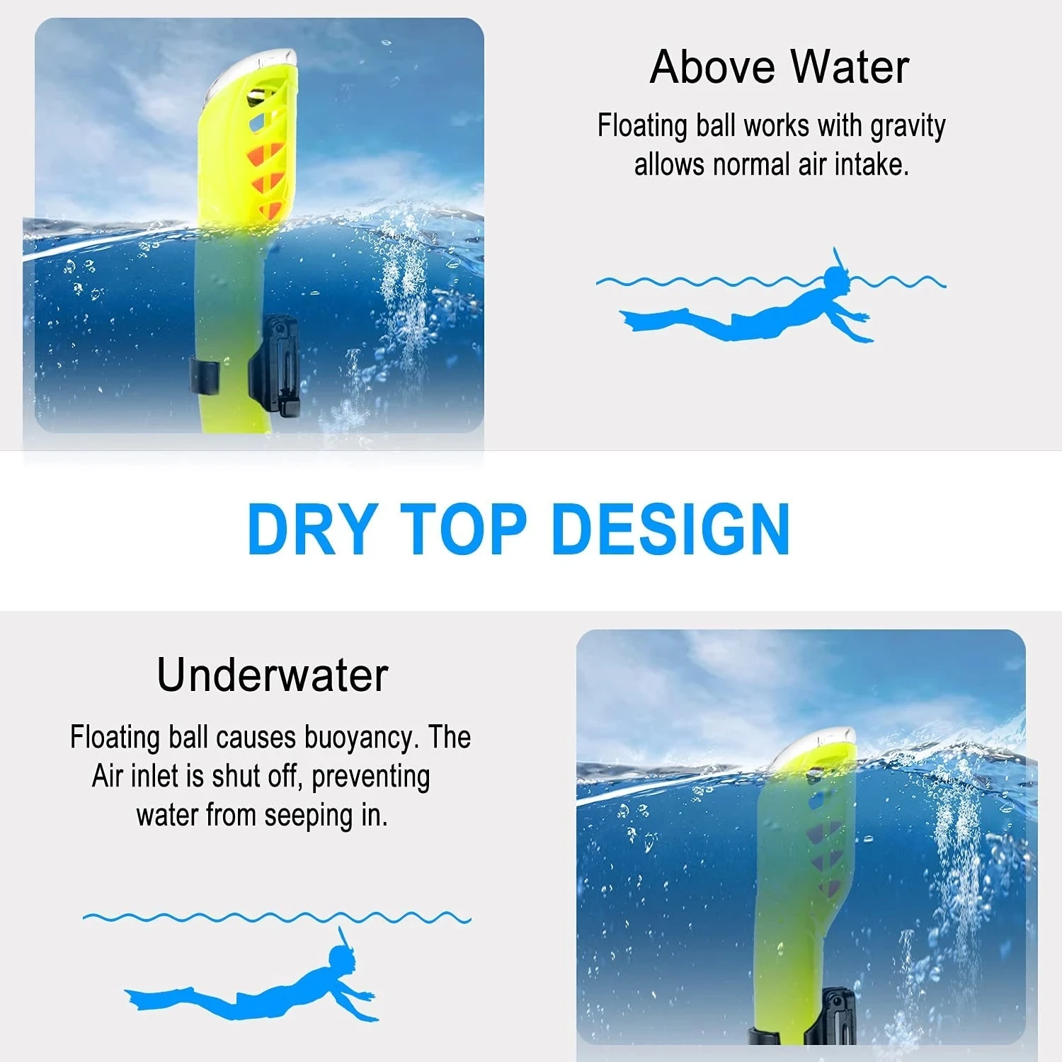 Профессиональный комплект для подводного плавания маска на все лицо