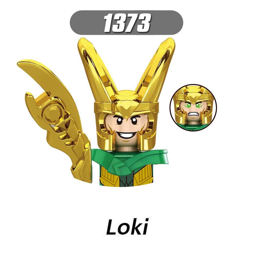 MOC Thor Iron Captain America Man Doctor Octopus Loki Marvels Wolverine Building Blocks Action Figures Kids Toys For Children |