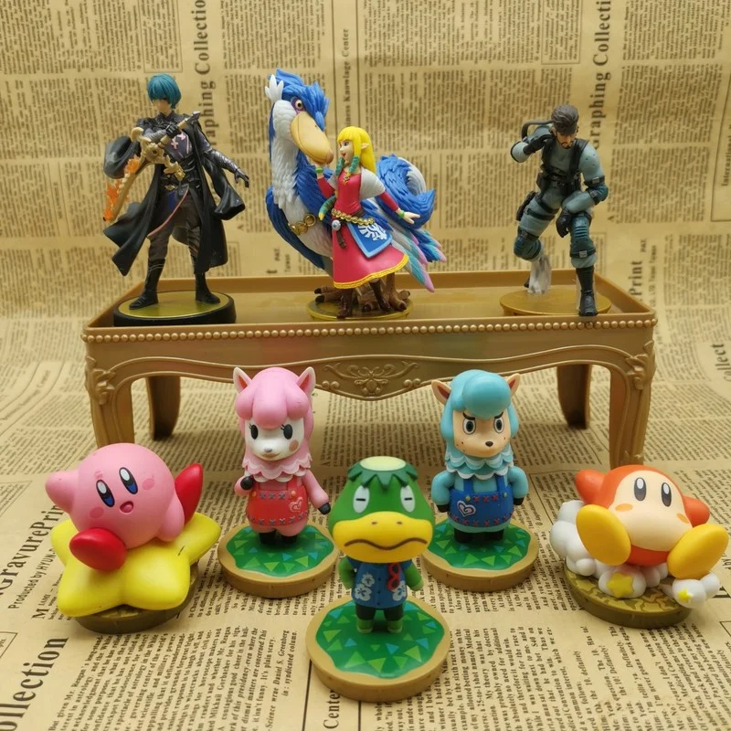 

Подлинная фигурка Amiiboa, модель куклы Kirbay, украшения, аксессуары, фэнтезийные фигурки, детский подарок