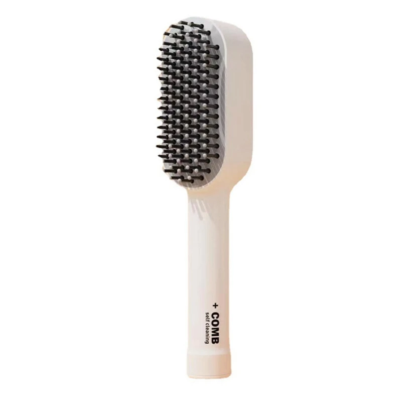 

1 Piece Self Cleaning Hair Brush Hair Brush For Thick Hair For Women, Massage Combs For Women,