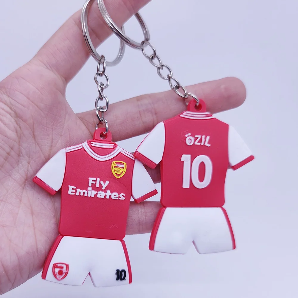 Модный трендовый брелок в виде звезды из Джерси силиконовый шнурок для ключей от