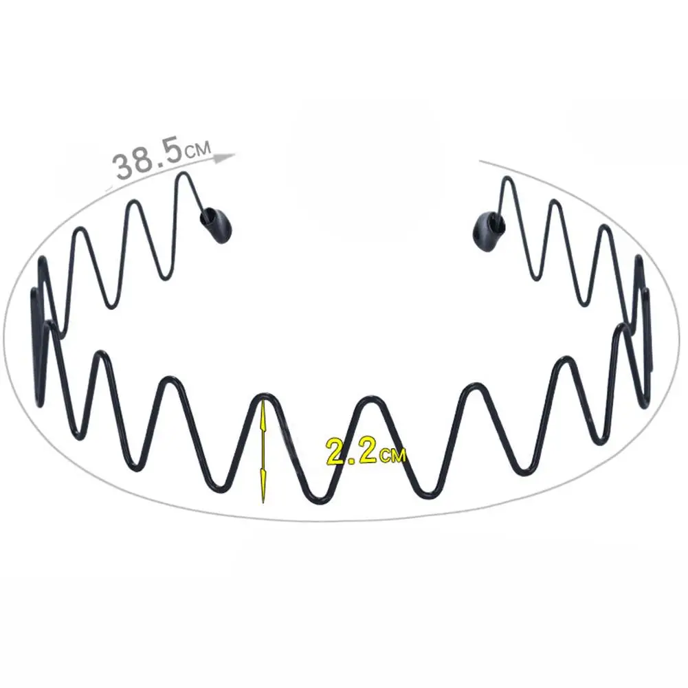 Резинка для волос в стиле унисекс эластичная Нескользящая простая металлическая