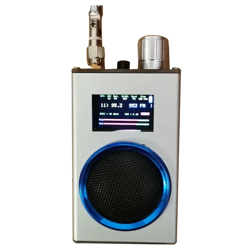 

SI4732 SI4735 Портативный радиоприемник с поддержкой AM SW и FM, SSB с батареей 1200 мАч, 3 Вт, динамик, DSP радиоприемник