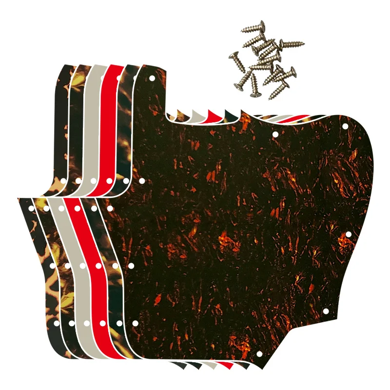 

5pcs Custom Scratch Plate - For 10 Scwer Holes US Jaguar Guitar Pickguard Blank Scratch Plate Scratch Plate Guitar parts