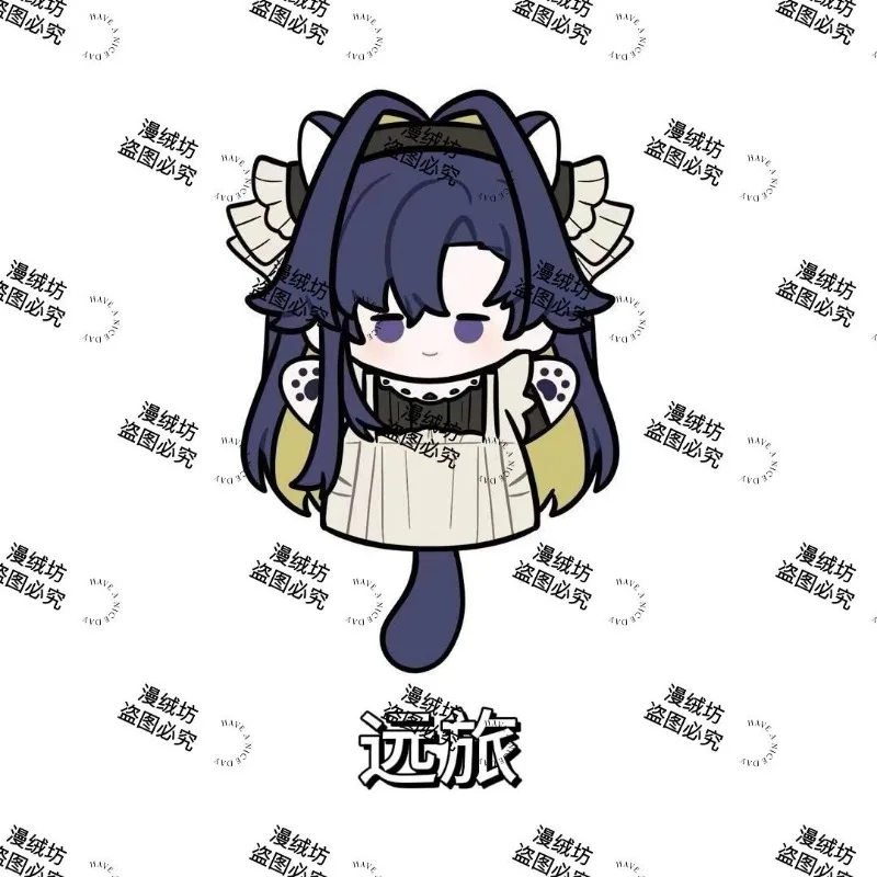 25 см игра аниме реверс: 1999 косплей Voyager Isolde Six X гористик мягкая плюшевая ручная