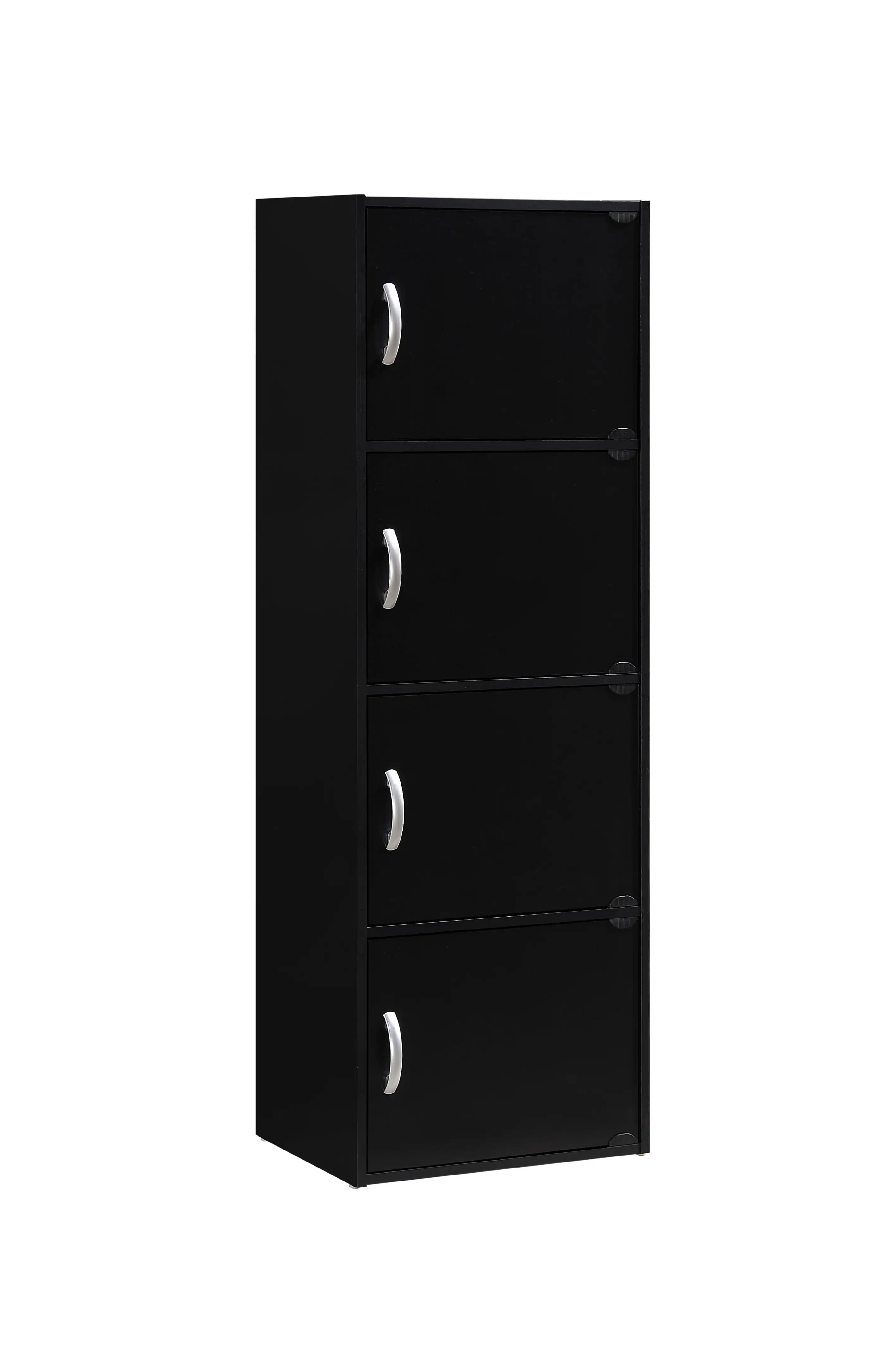 

Hodedah 4-Door Cabinet, Multiple Colors