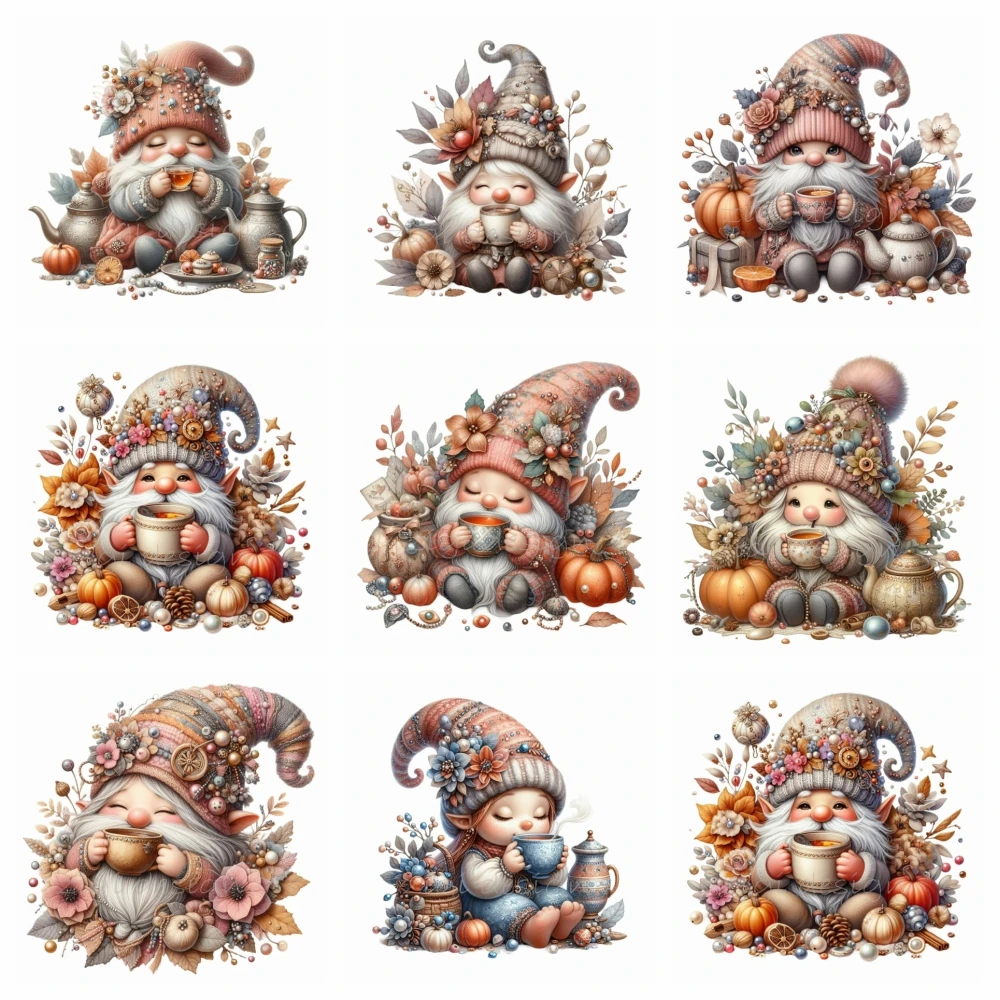 Набор алмазной живописи PYABPD: мультяшный стиль круглая форма акриловый материал