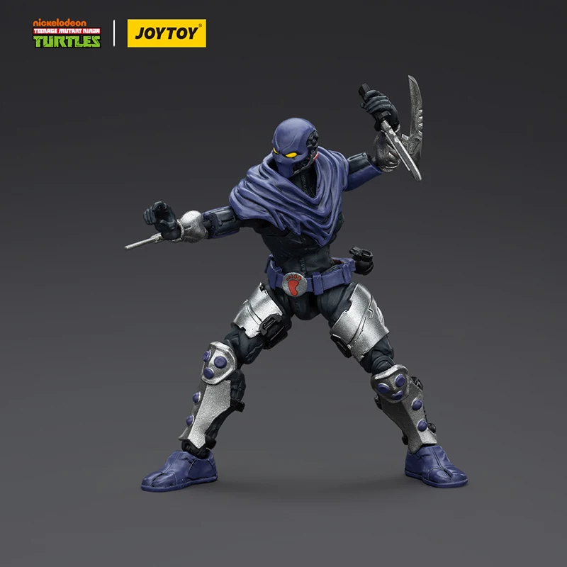 Фото JOYTOY 1/18 Фигурка TMNT Черепашки Ниндзя Шредер Foot Clan A Foot Clan B Аниме фигурки Игрушки №3