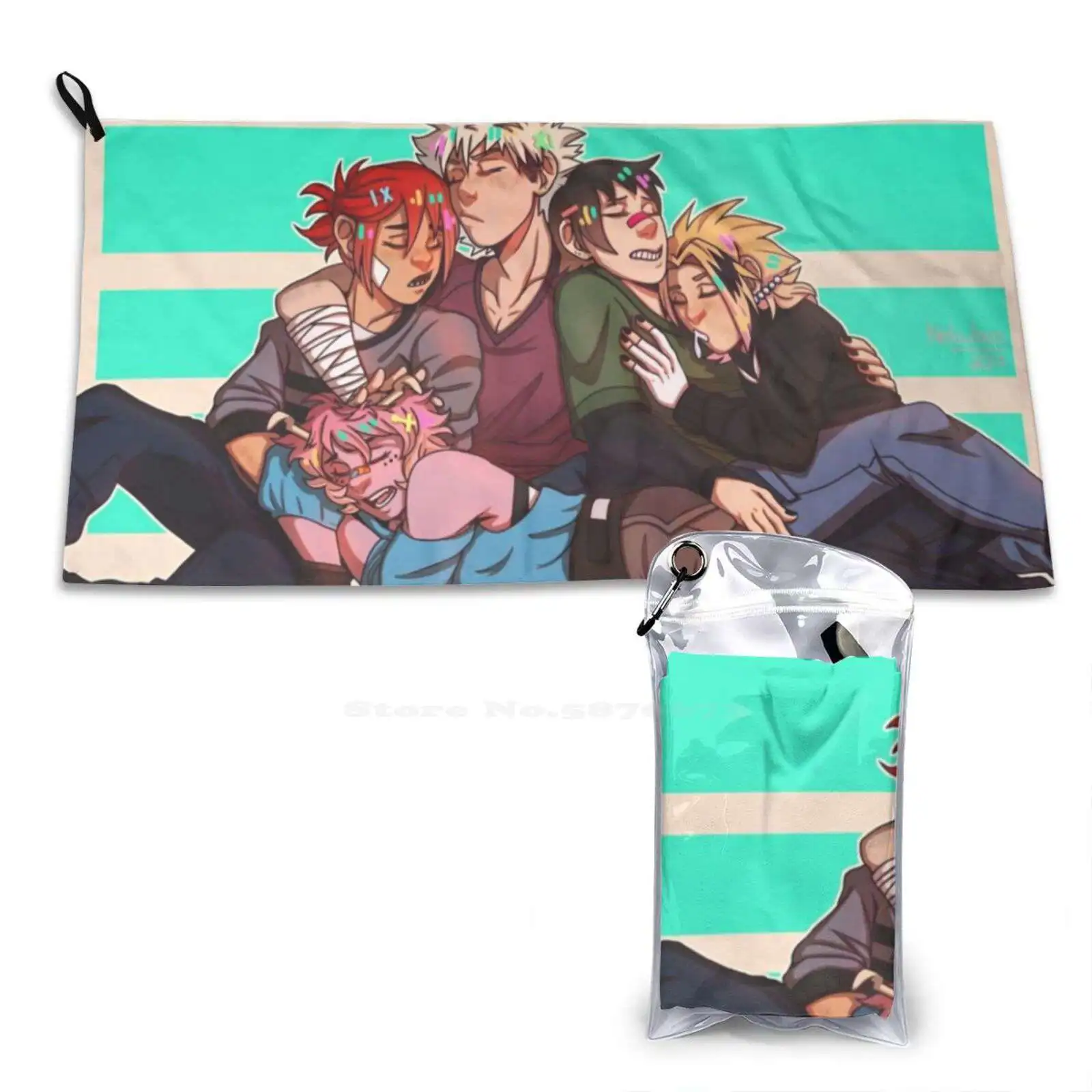 Отряд привилегии мягкое полотенце быстросохнущее пляжное Boku No Hero Академия Bnha Mha