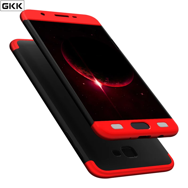 

GKK J7 Prime чехол с полной защитой на 360 градусов, чехол для Samsung Galaxy J7 Prime 2017, тонкий модный армированный матовый чехол для телефона