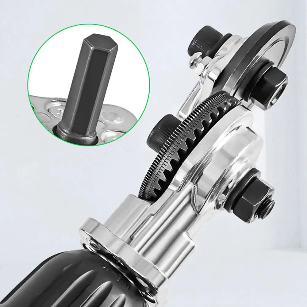 

Electric Metal Cutting Shears Metal Nibbler Drill Attachment Tool Accessories For Metal Cutting Fast Drill Accessory Suppli U8C5